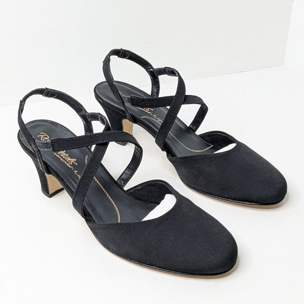 Walking Cradles Caliente Slingback Pump, Black, Women's 8.5